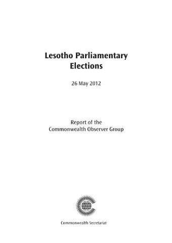 Lesotho Parliamentary Elections, 26 May 2012 cover