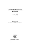 Lesotho Parliamentary Elections, 26 May 2012 cover