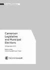 Cameroon Legislative and Municipal Elections, 30 September 2013 cover