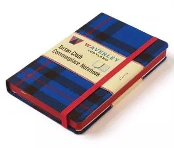 Elliot Waverley Tartan Cloth Commonplace  Large 21 x 13cm Notebook cover