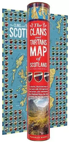 The Clans and Tartans Map of Scotland cover