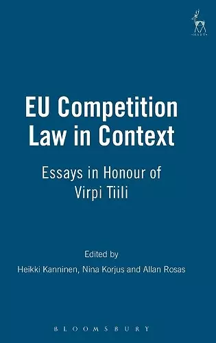 EU Competition Law in Context cover