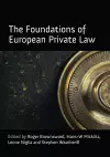 The Foundations of European Private Law cover