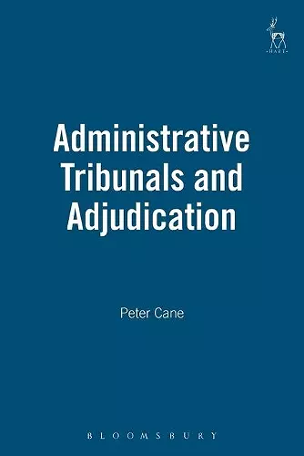 Administrative Tribunals and Adjudication cover