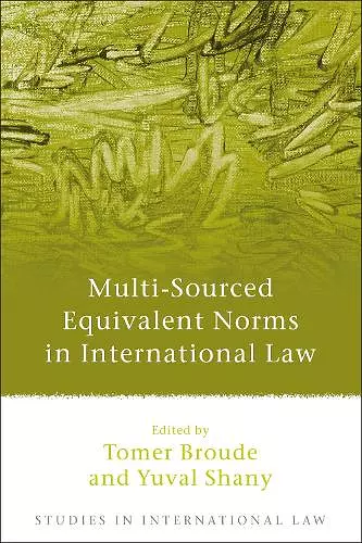 Multi-Sourced Equivalent Norms in International Law cover