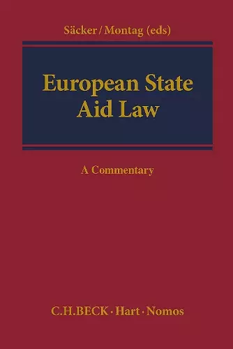 European State Aid Law cover
