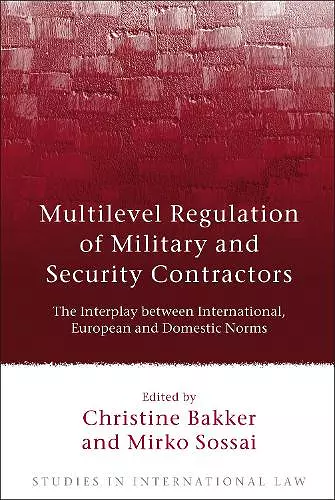 Multilevel Regulation of Military and Security Contractors cover