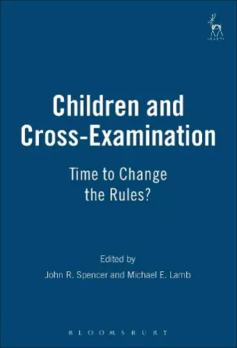Children and Cross-Examination cover