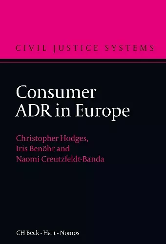 Consumer ADR in Europe cover