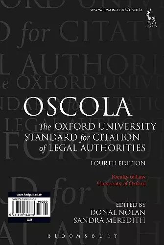 OSCOLA cover