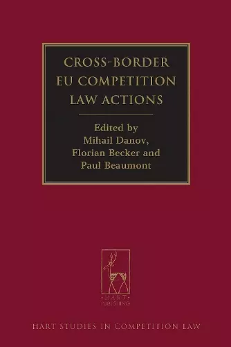 Cross-Border EU Competition Law Actions cover