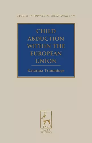 Child Abduction within the European Union cover