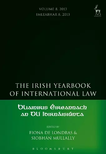 The Irish Yearbook of International Law, Volumes 4-5, 2009-10 cover