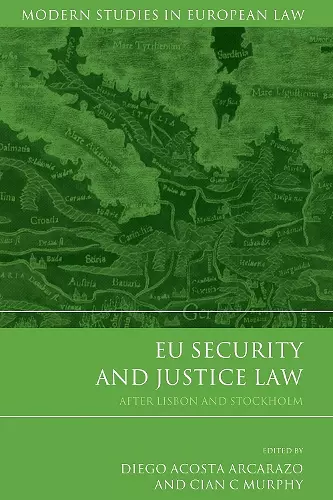 EU Security and Justice Law cover