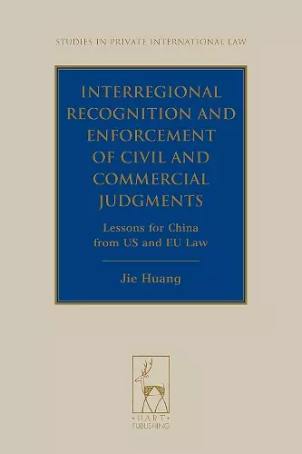 Interregional Recognition and Enforcement of Civil and Commercial Judgments cover