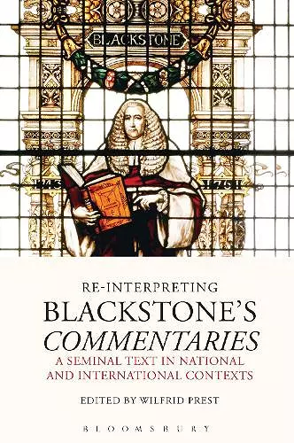 Re-Interpreting Blackstone's Commentaries cover