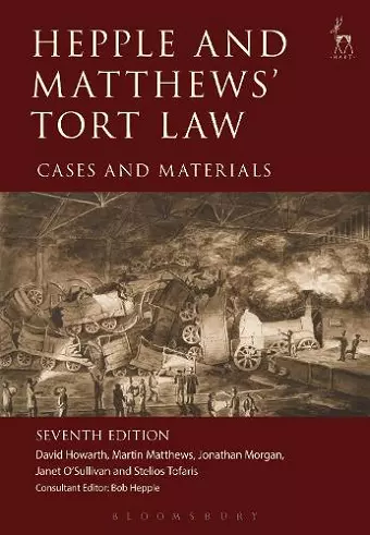 Hepple and Matthews' Tort Law cover