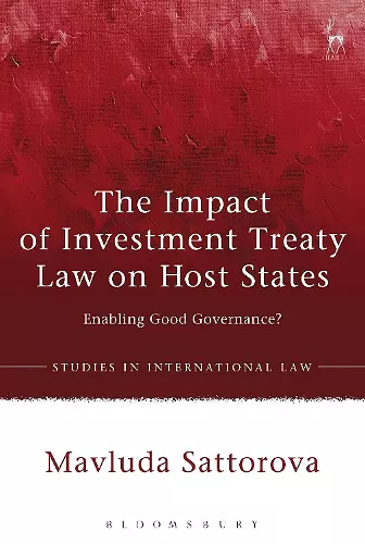 The Impact of Investment Treaty Law on Host States cover