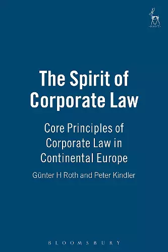 The Spirit of Corporate Law cover