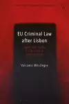 EU Criminal Law after Lisbon cover