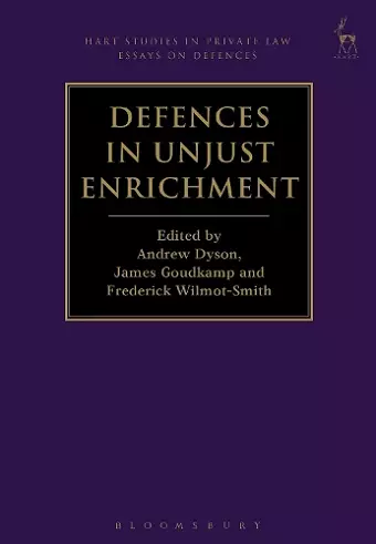 Defences in Unjust Enrichment cover