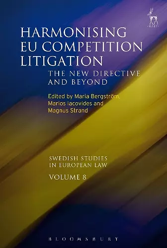 Harmonising EU Competition Litigation cover