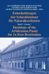 Decisions of the Arbitration Panel for In Rem Restitution, Volume 7 cover