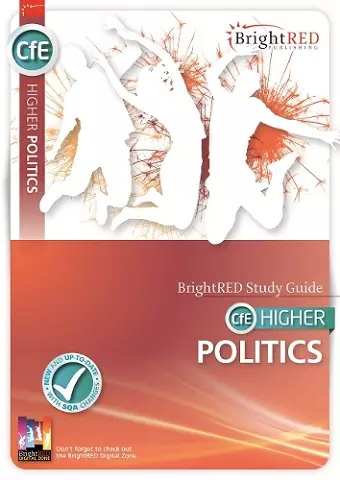 BrightRED Study Guide CfE Higher Politics cover