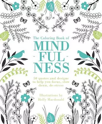 Coloring Book of Mindfulness cover