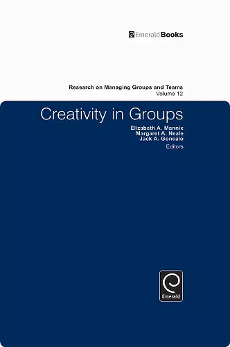 Creativity in Groups cover
