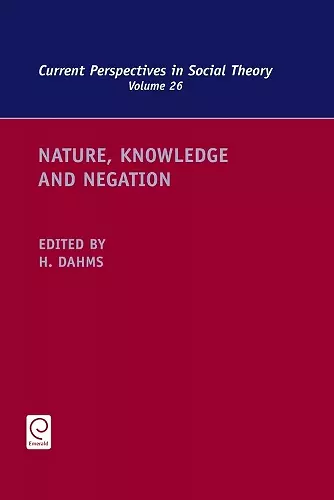 Nature, Knowledge and Negation cover
