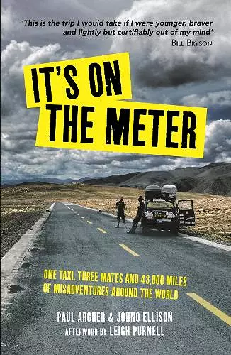 It's on the Meter cover