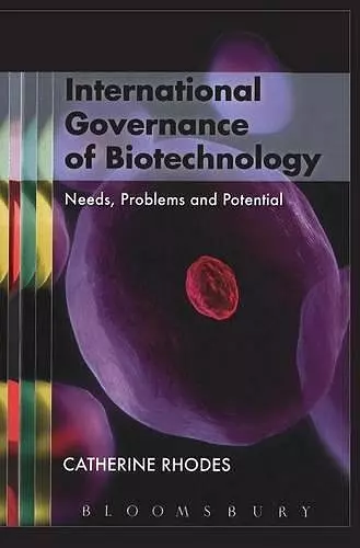 International Governance of Biotechnology cover