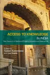 Access to Knowledge in India cover