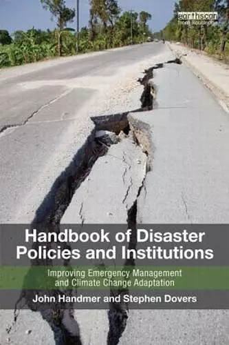 Handbook of Disaster Policies and Institutions cover