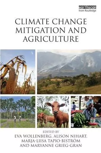 Climate Change Mitigation and Agriculture cover