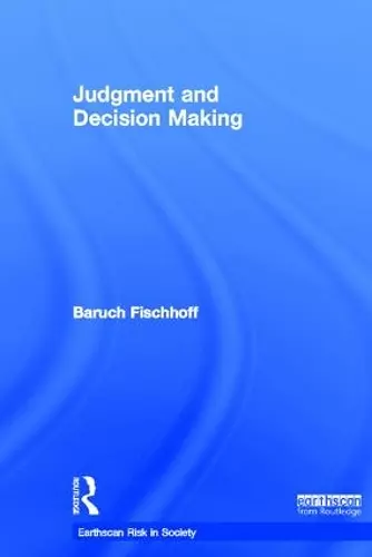 Judgment and Decision Making cover