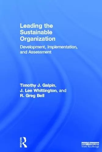 Leading the Sustainable Organization cover