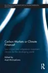 Carbon Markets or Climate Finance cover