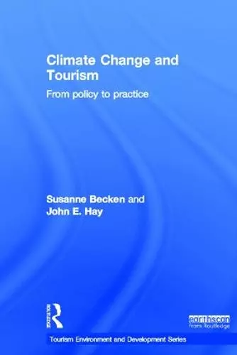 Climate Change and Tourism cover