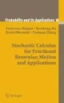Stochastic Calculus for Fractional Brownian Motion and Applications cover