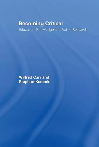 Becoming Critical cover