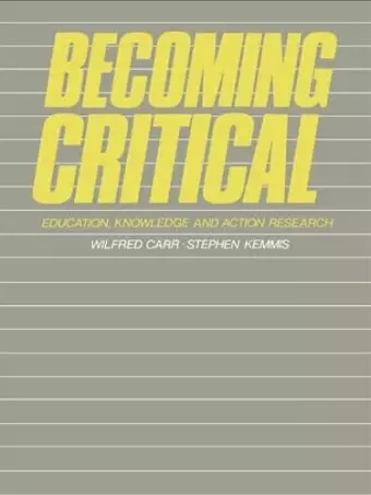 Becoming Critical cover