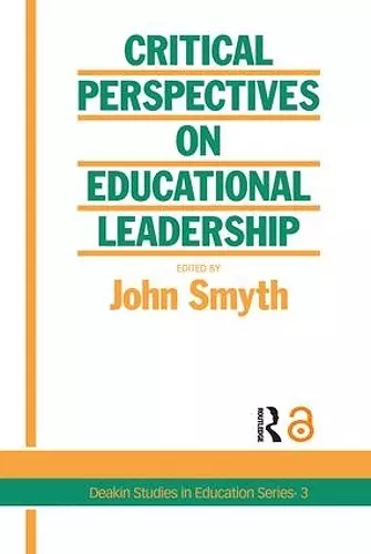 Critical Perspectives On Educational Leadership cover