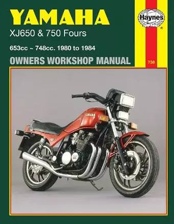 Yamaha XJ650 & 750 Fours (80 - 84) Haynes Repair Manual cover