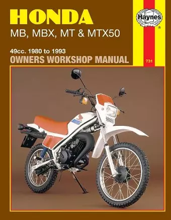 Honda MB, MBX, MT & MTX50 (80-93) Haynes Repair Manual cover