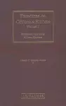 Frontiers of Ottoman Studies: Volume I cover