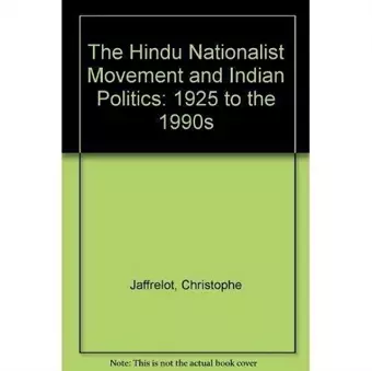 Hindu Nationalist Movement and Indian Politics cover