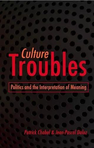 Culture Troubles cover