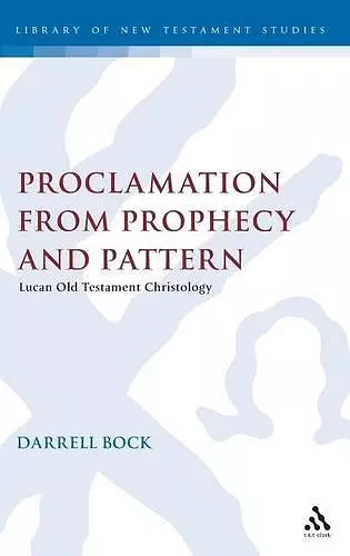 Proclamation from Prophecy and Pattern cover